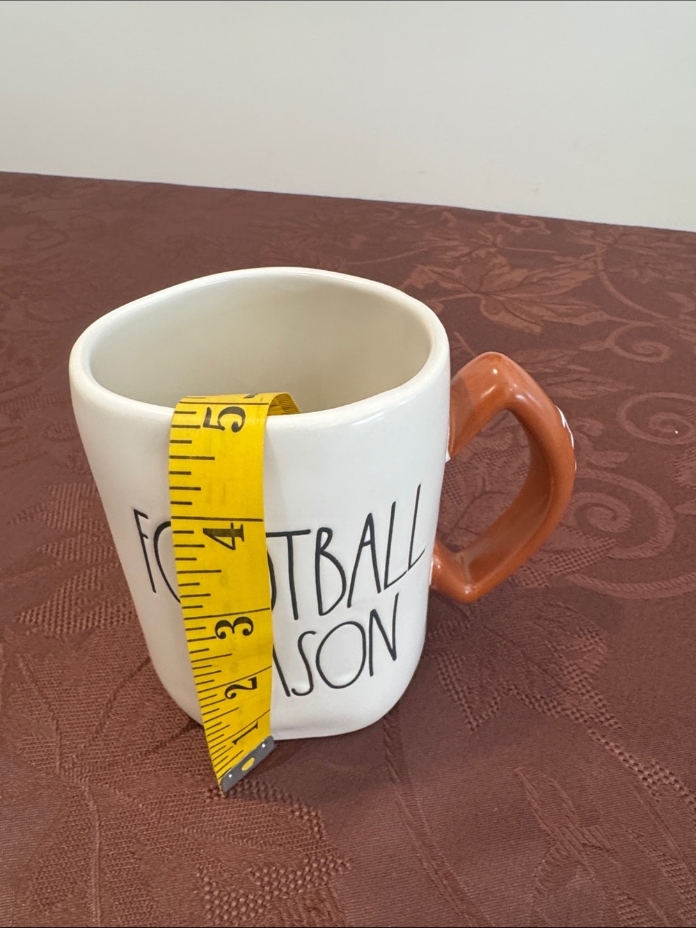 🏈🍂Rae Dunn Ceramic 'Football Season' Mug - - Picture 7 of 8